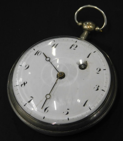 A 19thC French pocket watch