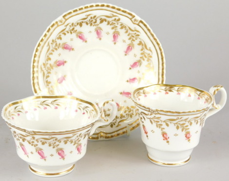 A 19thC Staffordshire trio