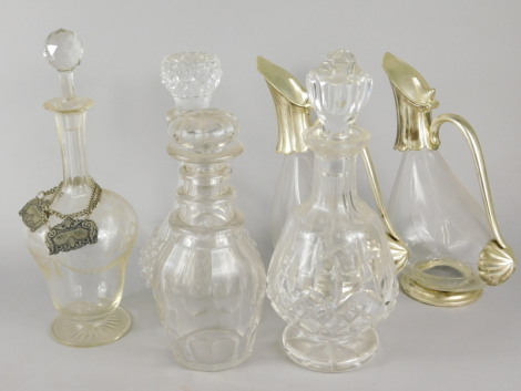 A collection of glass