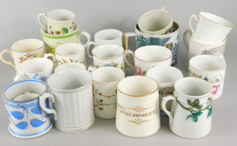 Various 19thC and later commemorative and other mugs