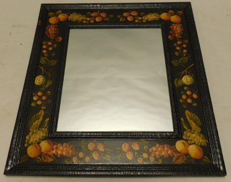 A modern Continental wall mirror