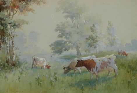 J MacLaren (1881-1917). Cattle grazing