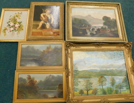 19thC and later oil paintings