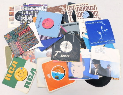 A collection of 45rpm records