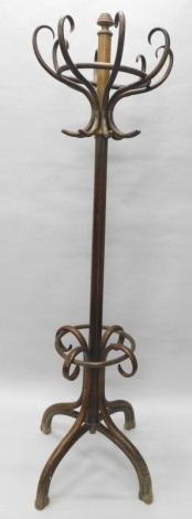 A Thonet bentwood coat stand