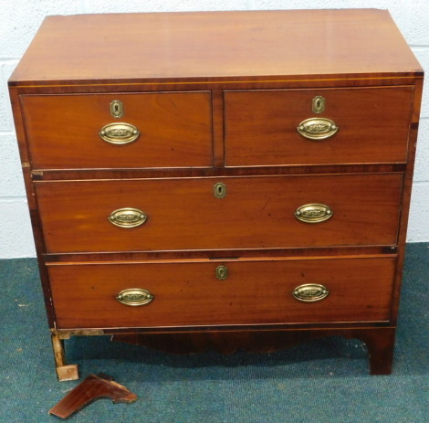 A George III mahogany chest