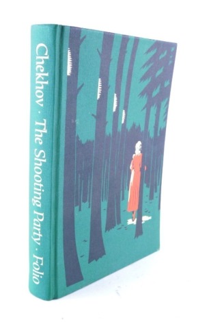 Chekhov, The Shooting Party, a hardback book by The Folio Society, in slip case.