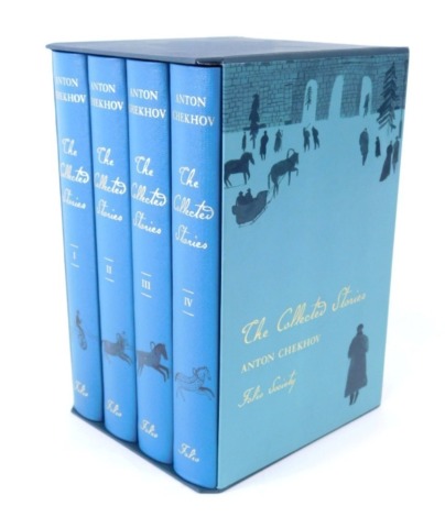 Chekhov (Anton), The Collected Stories 1-4, four hardback books by The Folio Society, in one slip case.