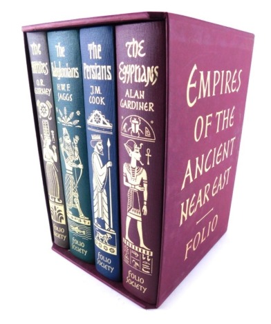 Gurney (OR), The Hittites, The Babylonians, etc., four hardback books by The Folio Society, in slip case.