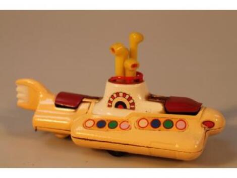 A Corgi toys Beatles yellow submarine