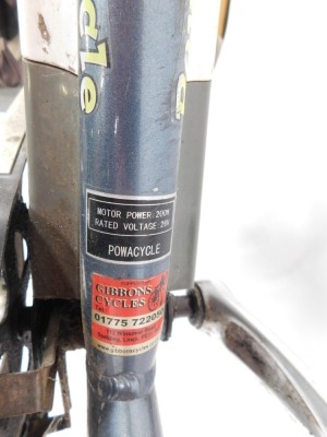 A Windsor Powacycle electric bicycle. - 2