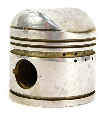 A BRM V16 piston, circa 1950's.