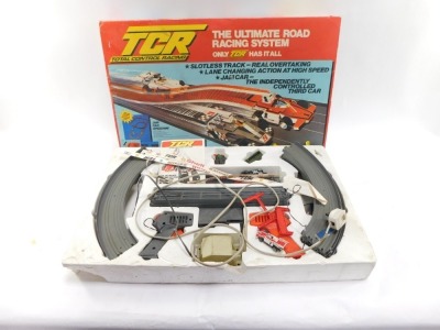 A TCR Total Control Racing JMA car speedway set, boxed. - 2