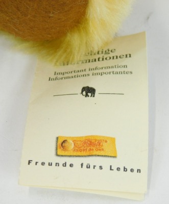 A Steiff 2001 plush jointed Teddy bear, with labels, 30cm high. - 4