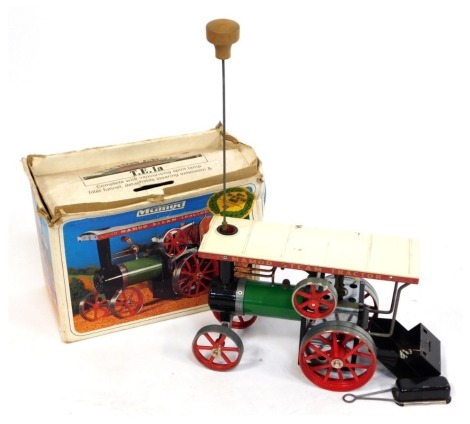 A Mamod traction engine steam roller, edition E.T1A, boxed.