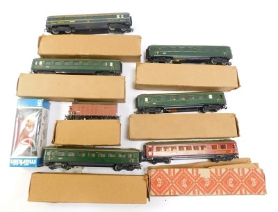 Marklin OO gauge railway wagons and accessories, goods wagons, HO gauge 4413 wagon, etc. (8) - 2