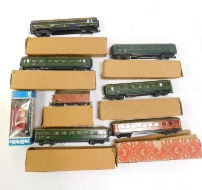 Marklin OO gauge railway wagons and accessories, goods wagons, HO gauge 4413 wagon, etc. (8) - 3