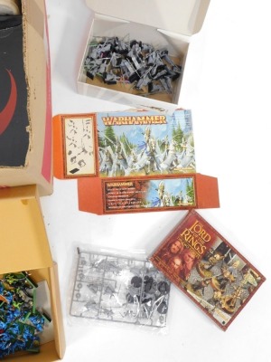 Warhammer sets, including Imperial Battle bunker, Orch Stronghold, painted figures, kit builds, etc. (1 box) - 4