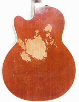 A Guild M-85 II Bluesbird bass guitar, BB179, c. 1968, with outer case, 113cm long. - 4