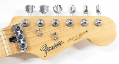 A Fender Stratocaster electric guitar, six string, no. E695146, 98cm long, cased. - 2