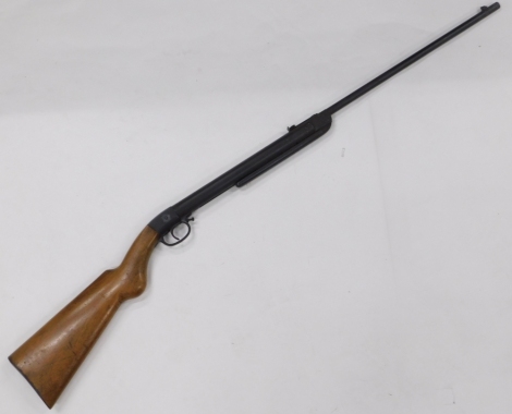 A Diana air rifle, 112cm long.