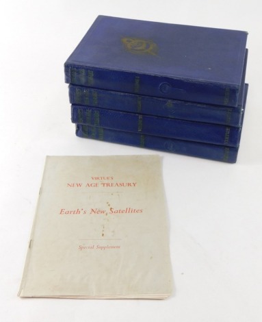 Virtue's New Age Treasury, in blue boards with gilt stencilling. (a quantity)