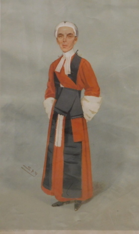 After Bemroc Dolziel. Vanity Fair, Judicial Light Weight, Spy print and various others, Lord Chief Justice, Bargrave, A Lawyer on the Bench, dated 24th 1902, 23cm x 19cm, etc. (5)