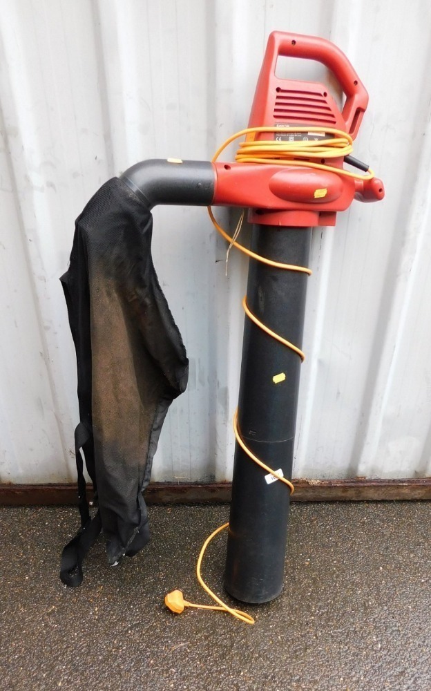 An electric blower vac, TRY1800BVA.