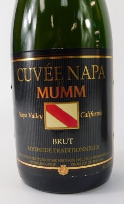 Two bottles of Cuvee Napa by Mumm. - 2