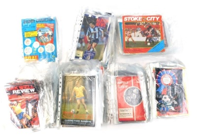 A group of 1960s and 1970s football programmes, Goal Magazines, Barnsley Home, various non Barnsley away, International, Team Check, etc. (1 box)