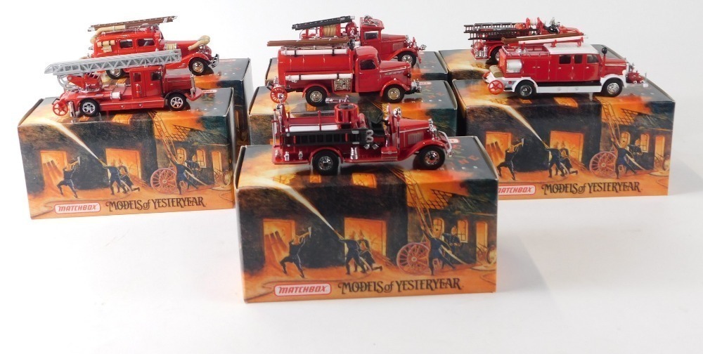 Matchbox models of yesteryear fire engine store series value