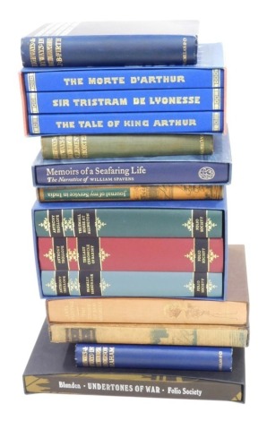 A set of folio publications from the works of Trollope, other similar books, etc.