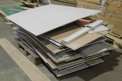 Not Sold. A pallet of plasterboard sheets. VAT is also payable on the hammer price of this lot. - 2