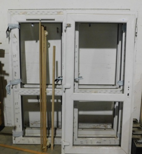 Not Sold. Various UPVC doors. VAT is also payable on the hammer price of this lot.