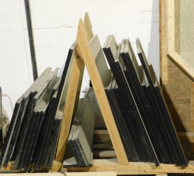 Not Sold. Various sized heat seal trade windows and frames. VAT is also payable on the hammer price of this lot. - 2