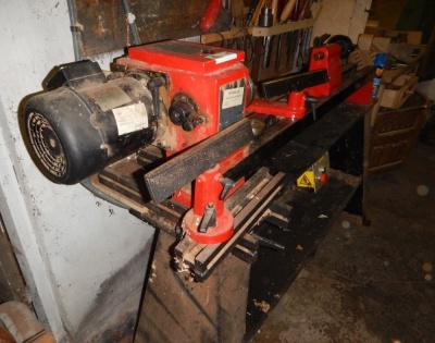 A Myford Mystro wood turning lathe, circa 1997, serial no. MM169685VS. - 2