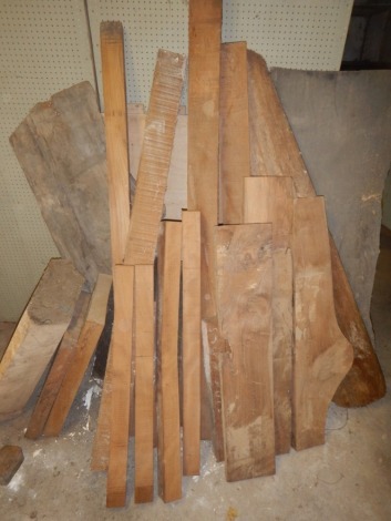 Various timber and off cuts.