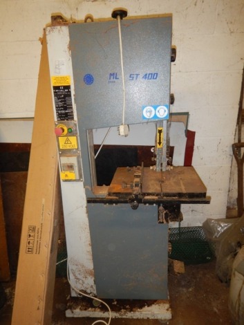 A ML ST400 band saw, parts only.