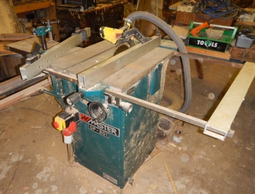 A Master OP-201 bench saw.