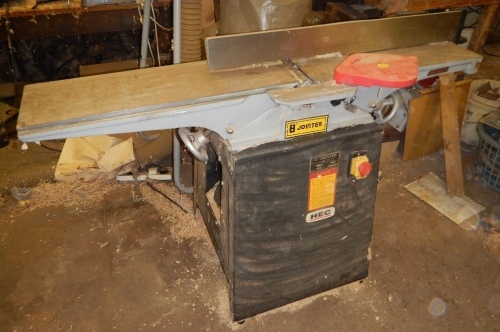 An HEC 8" Jointer.