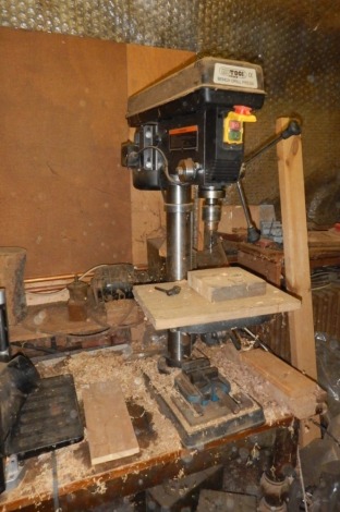 A Nutool Bench drill press, model DP20.