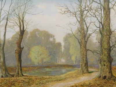 David Mead (1906-1986). Balcombe, Sussex, 19/25, oil on board, signed, 50cm x 72cm.