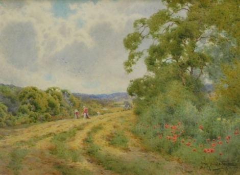 John Lynas Gray (1869-1933). A Bit Of Surrey, watercolour, signed and dated 1911, attributed and titled to the mount, 29cm x 45cm.