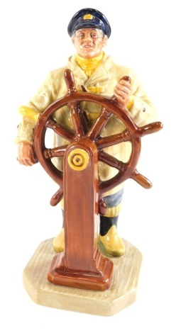 A Royal Doulton porcelain figure The Helmsman, HN2499, 15cm high.