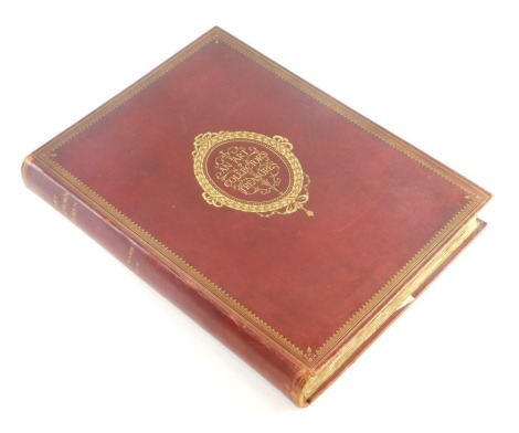 Usher (James Ward), AN ART COLLECTOR'S TREASURES one of 300, chromolithographic plates, tissue guards, fine Morocco binding, tooled in gilt, folio, Chiswick Press, 1916.