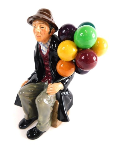 A Royal Doulton figure The Balloon Man, HN1954, printed marks beneath, 19cm high.