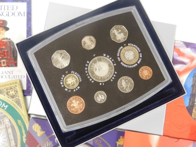 United Kingdom brilliant uncirculated coin collections 1994-2009, together with repeats for 2002 and 1997. - 2