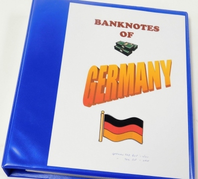 Banknotes of Germany, including a Rommel twenty Reichsmark, City and Reichs Bank inflationary notes, West and East German banknotes, some mint and uncirculated. - 6