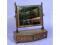 An early 19thC mahogany dressing table mirror