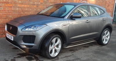 By Private Treaty @ £19,500 plus BP&vat = £25,116 Payable. A 2019 Jaguar E-Pace HSE D AWD AUTO Estate Car, registration NV19 HZN, c.21,000 recorded miles, V5 present. All enquiries Colin Young on 07976 977169